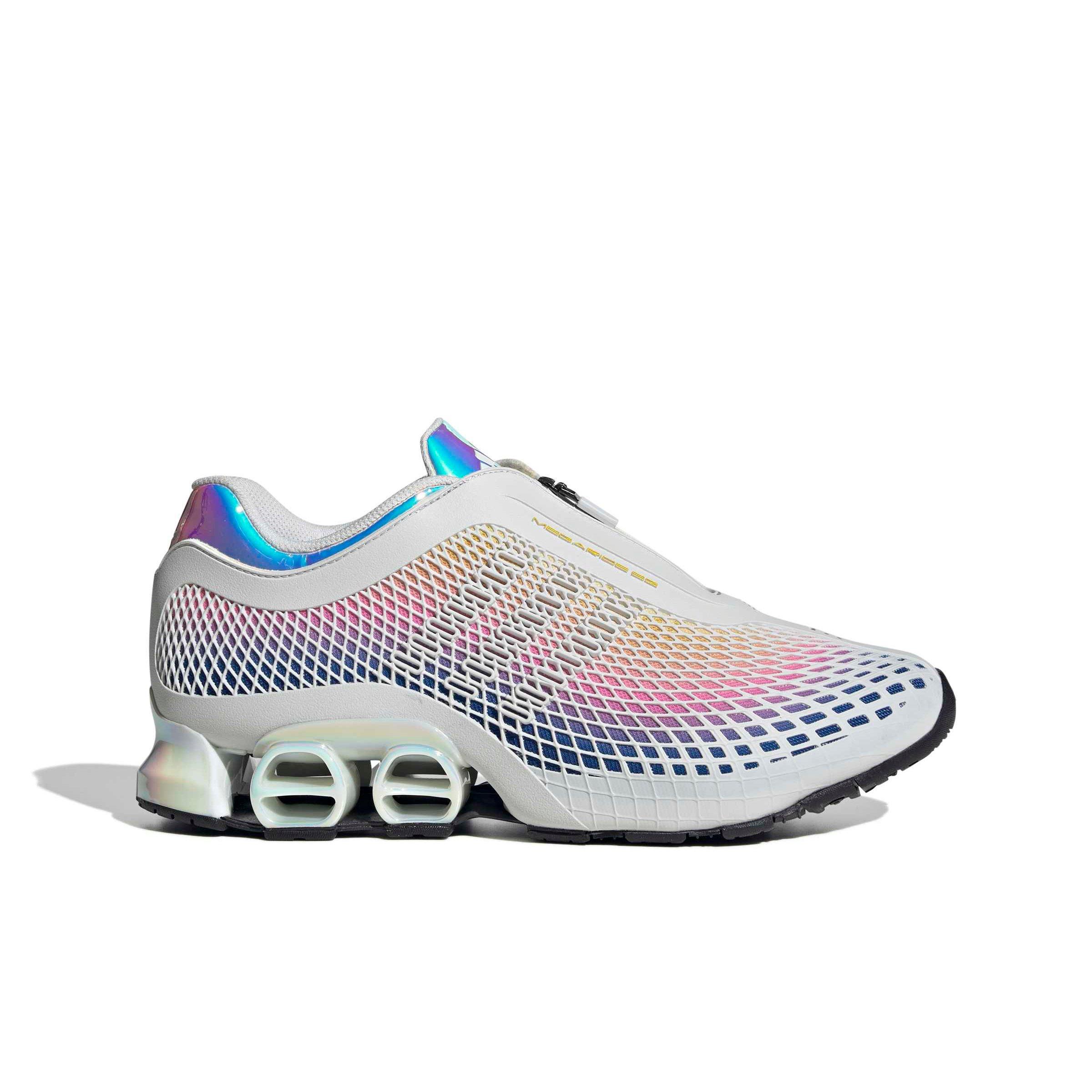 adidas Originals Megaride S2 "Crystal White/Crystal White/Yellow" Men's Shoe - WHITE/WHITE/YELLOW